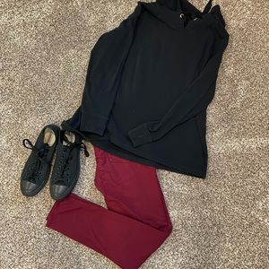 American Eagle Cranberry colored Jeans